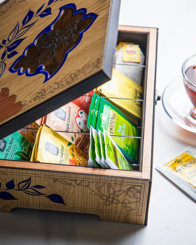 Wooden Tea Box