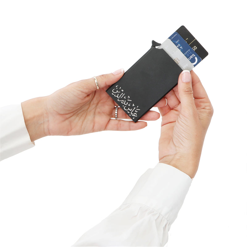 Bank Cards Holder - Black
