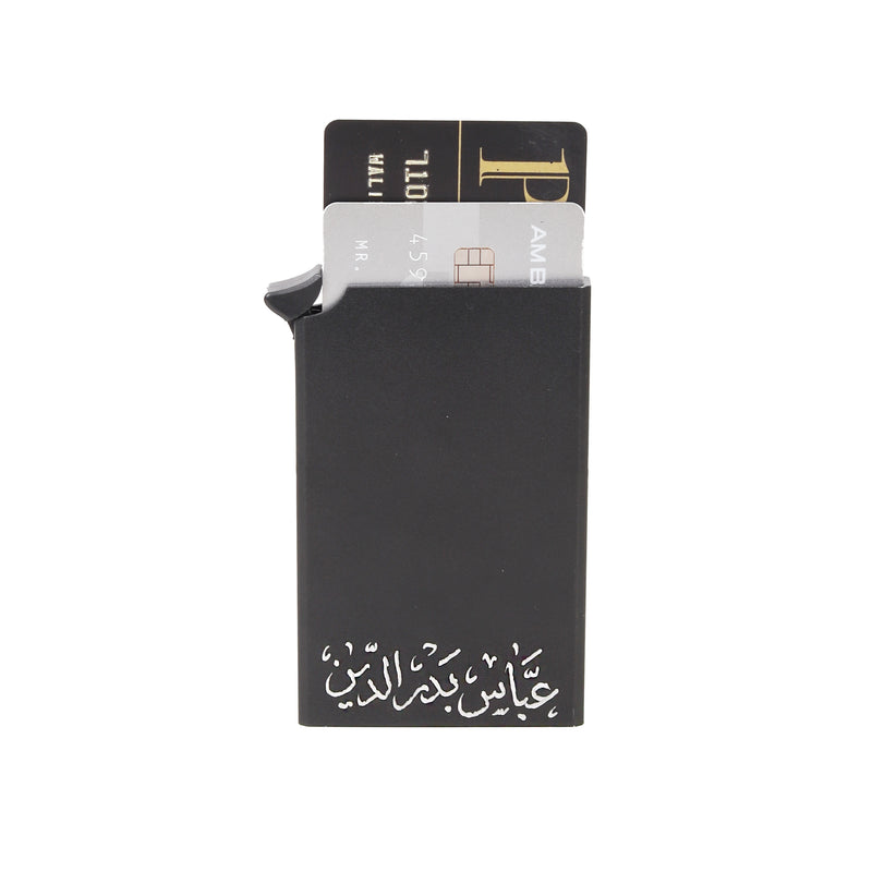 Bank Cards Holder - Black