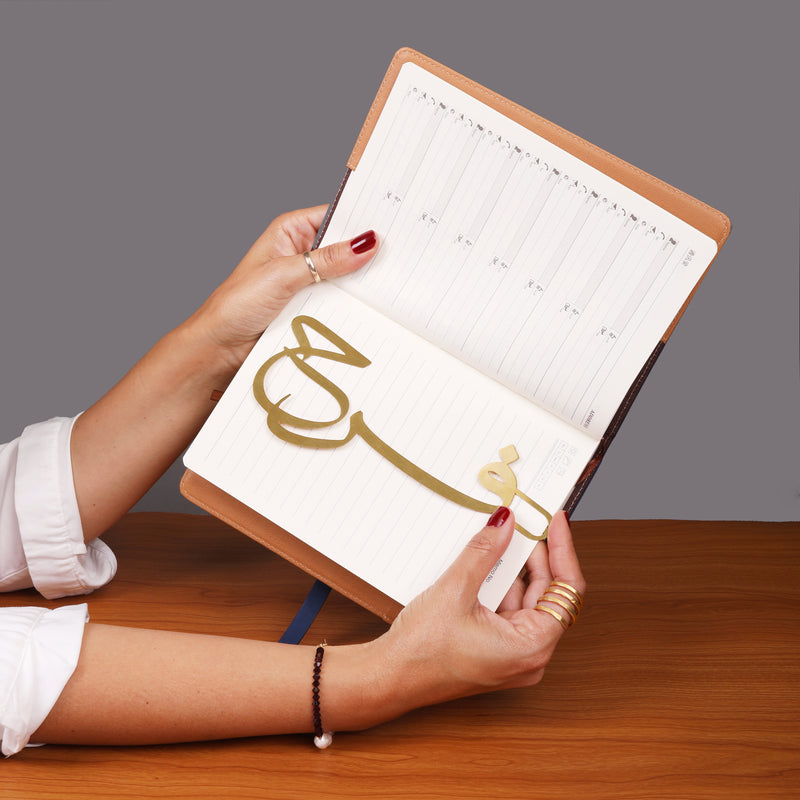 Bookmarks - Matte Gold