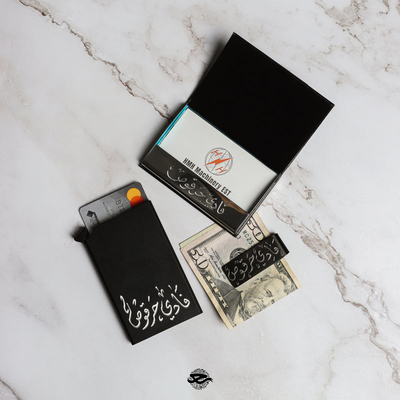 Bank Cards Holder - Black