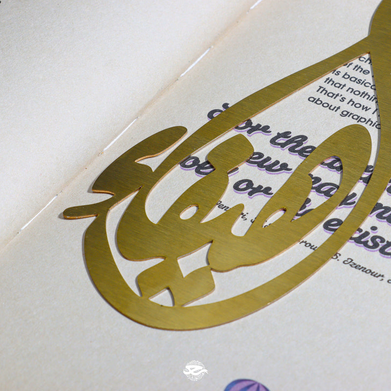 Bookmarks - Matte Gold
