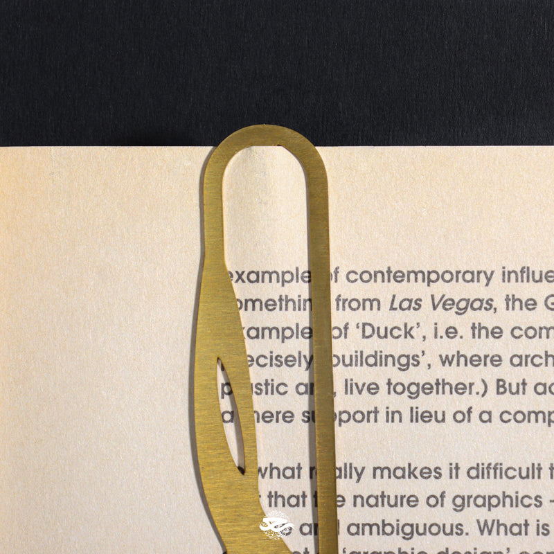 Bookmarks - Matte Gold