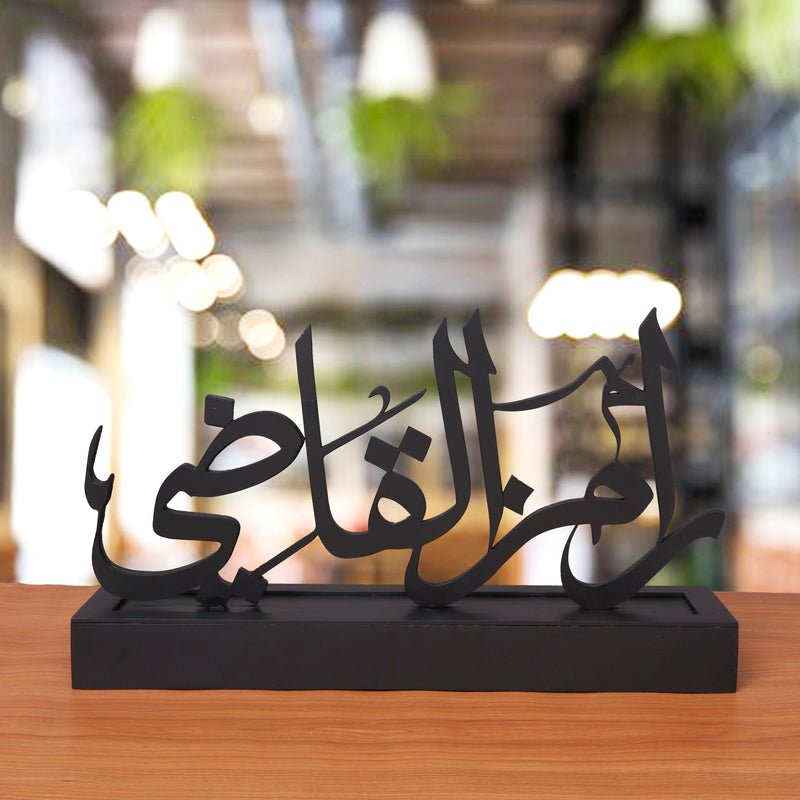 Name Tags - Wood Black